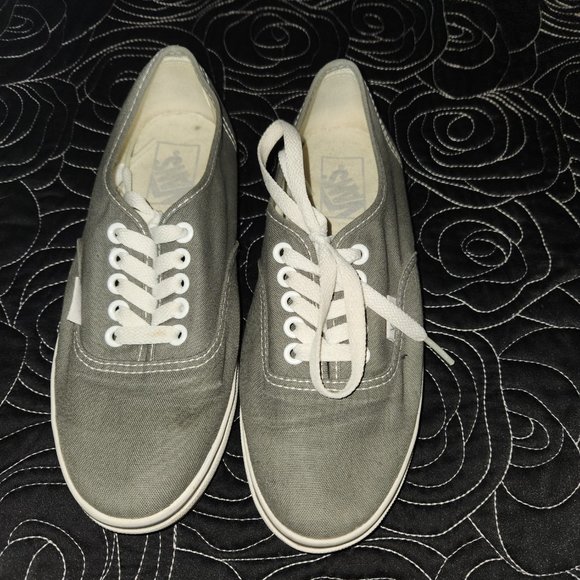 Vans Shoes - Vans Authentic Lo Pro Gray Casual Shoes Sneakers Size 4M/5.5W